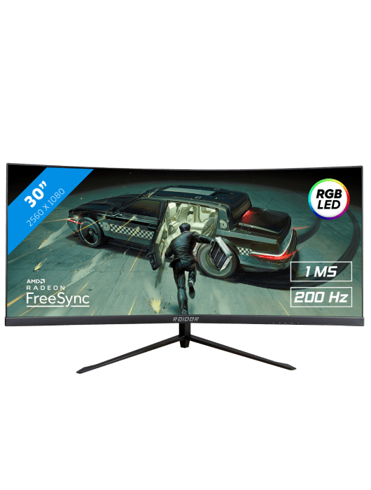 30" RAIDER 200Hz Ultra Wide PRO GAMING