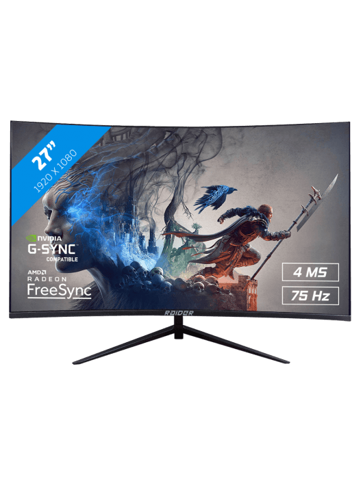 27" RAIDER 75Hz CURVED GAMING